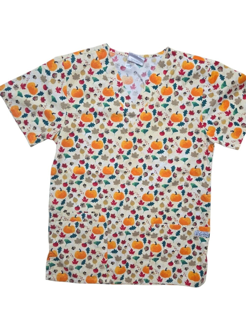 Uniform Advantage Pumpkin Scrub Top